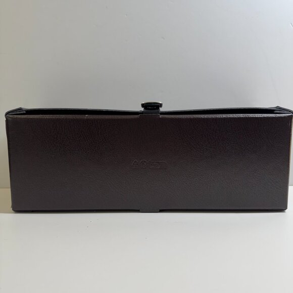 Alaia shoe box Storage Box Brown Belt Closure Black Buckle 13.5"x4.5"x5" - Picture 4 of 6
